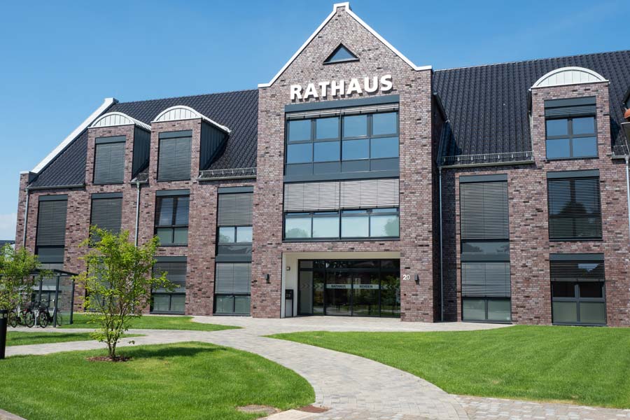 Eiken Bau Rathaus in Rehden